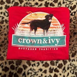 Youth Large Crown & Ivy Short Sleeve